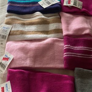 Assorted colors, knit headbands